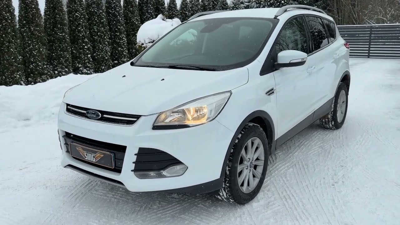 FORD KUGA Titanium LIFT 2.0TDCI  Skóry Ledy Duża Navi Kamera Pełen Serwis!
