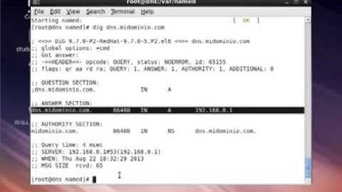 Configurar e Instalar el servicio DNS en Red Hat Enterprise Linux 6.0