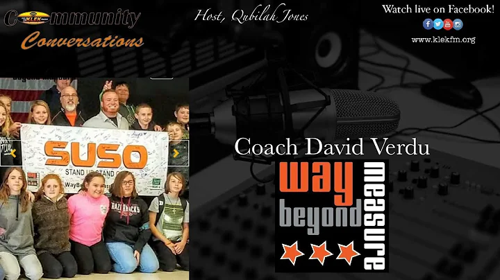 Community Conversations June 7, 2018 w/Coach David...