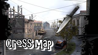 Long cross map throwing knife on Grazna raid (Modern Warfare)