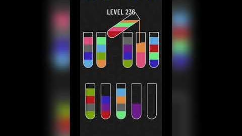 Water sort puzzle level 236
