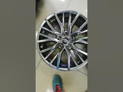 На камри 55 с 17 дисках поставили r19 диски и шины - YouTube