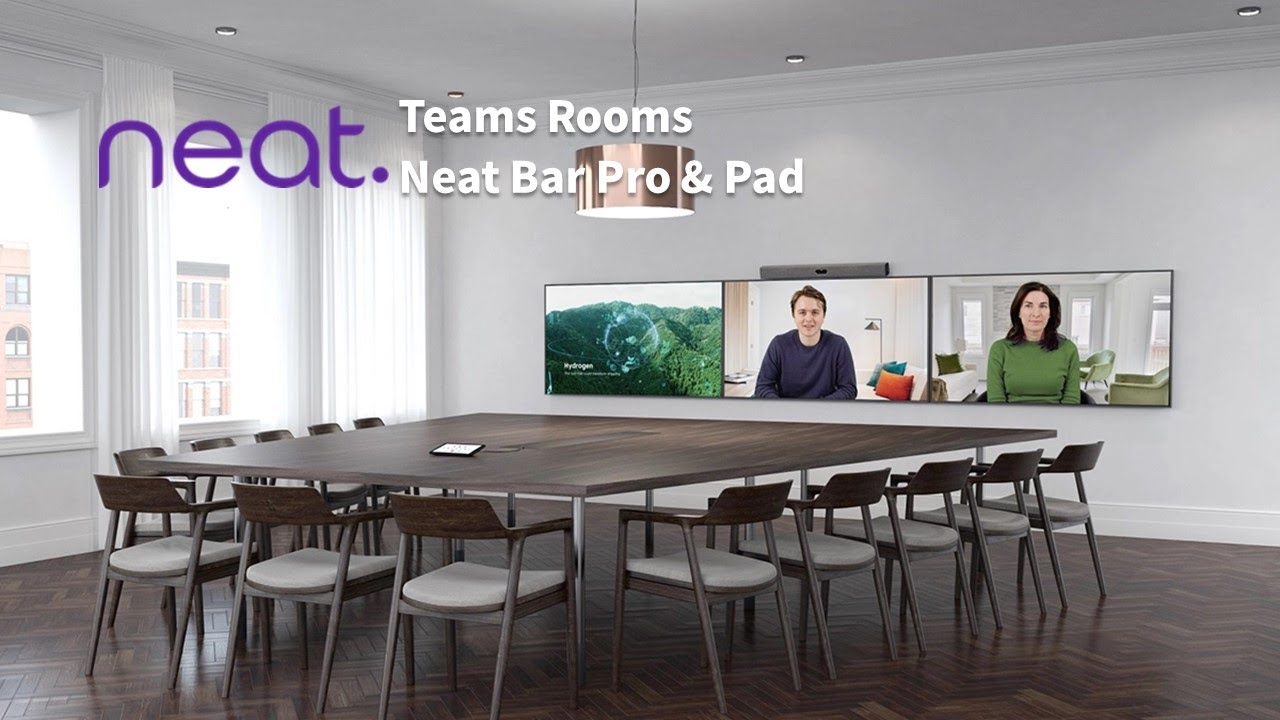 Teams Rooms｜neat｜Neat Bar Pro & Padのご紹介 - YouTube
