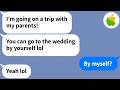 【Apple】 My husband didn't come to our daughter's wedding and went on a trip with "his parents"