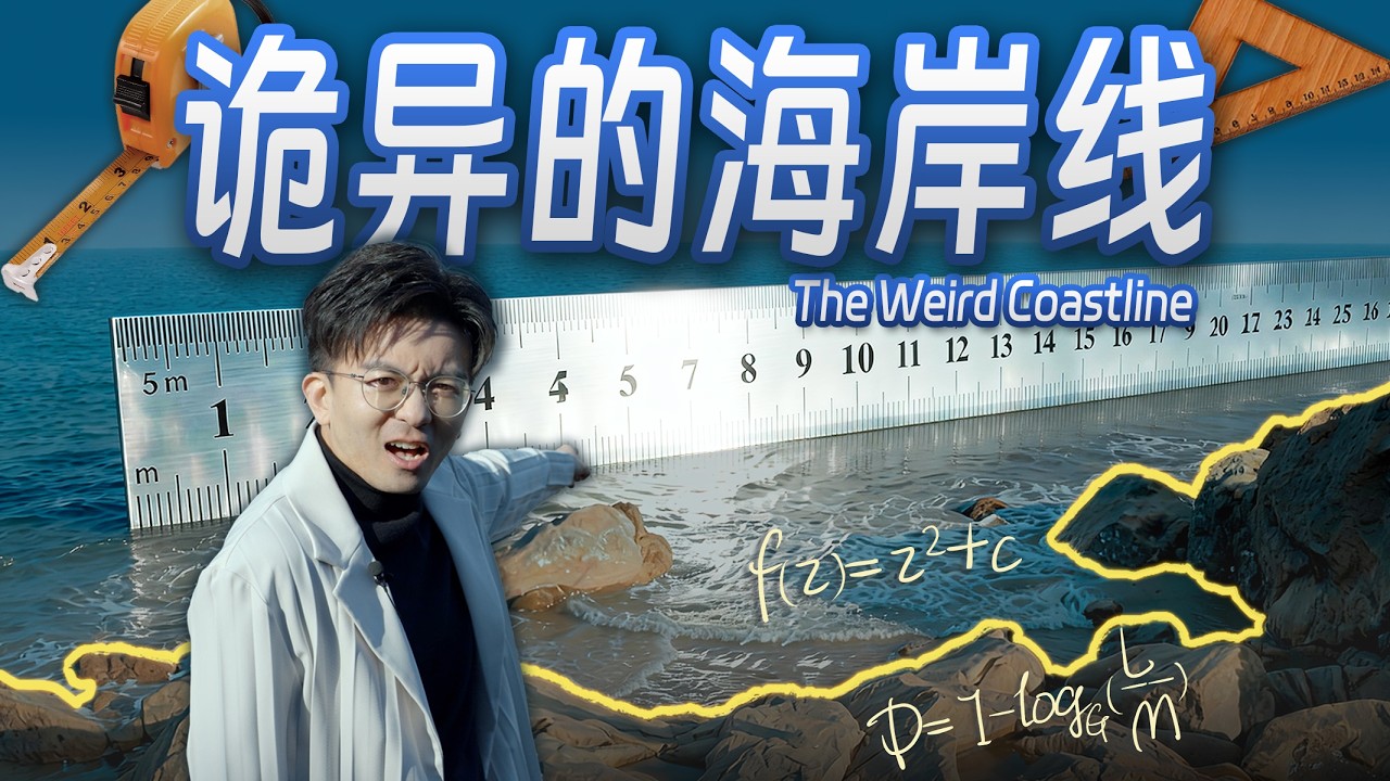 【毕导】这条线看得清摸得着，但你永远测不出它的长度…… #舟山 #海岸线 #science #知識分享