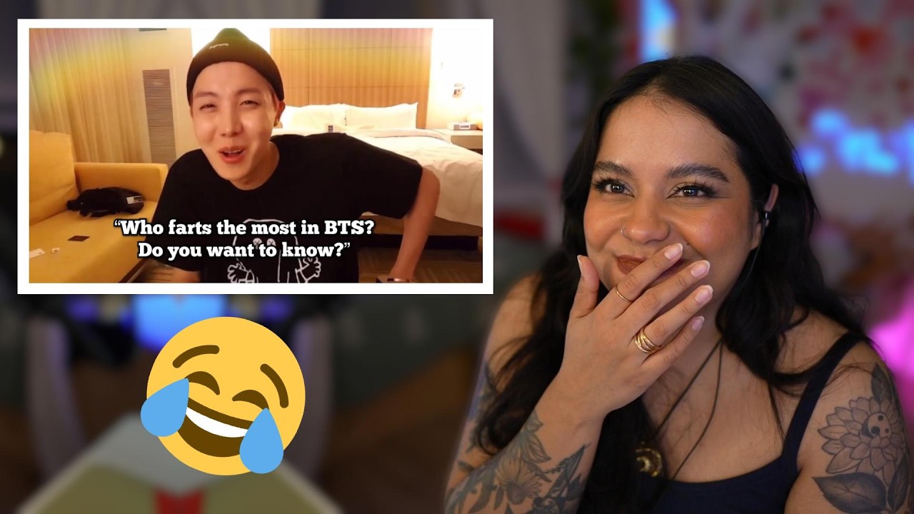 hobi being our angel on vlive - with some CRAZY energy 🤣