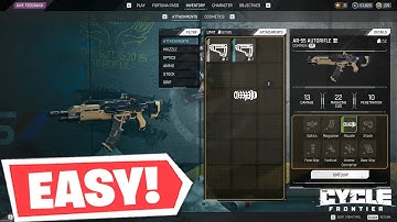 The Cycle Frontier - How To Put Attachments On Your Weapons - Beginner
