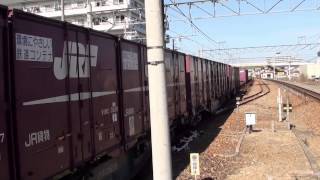 EF210-171 2062レ 運転停車-発車 @東加古川駅