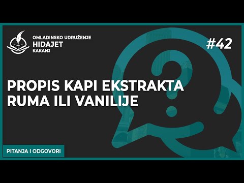 Video: Razlika Između Vanilije I Ekstrakta Vanilije