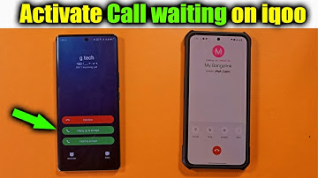 How to activate call waiting in iQOO mobile phone