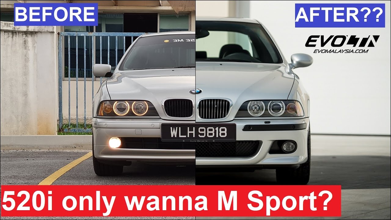 I Gave My E39 An M Sport Conversion Nobody Could See | Evomalaysia.Com -  Youtube