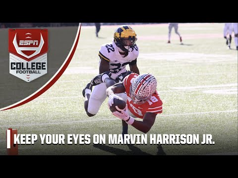 Ohio State WR Marvin Harrison Jr. leaves CFP semifinal against ...