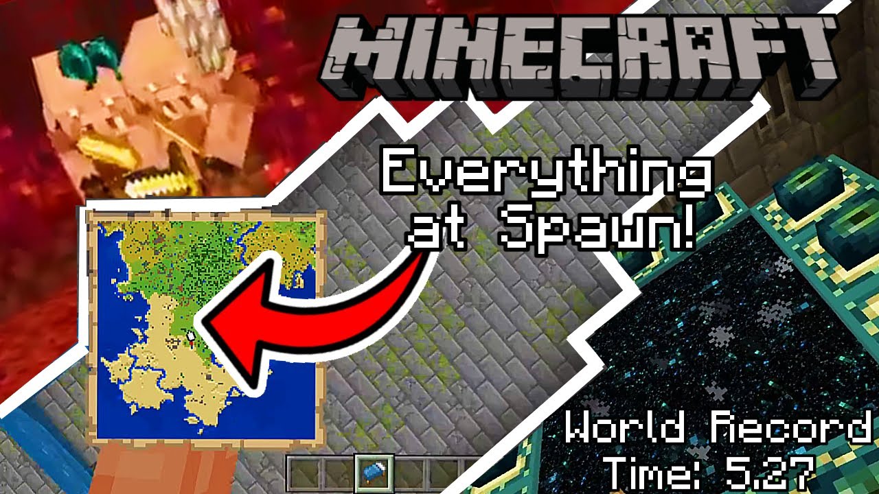 Someone Beat Minecraft In 5 minutes on This Seed! (World Record Speed