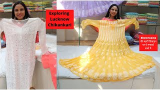 Chikankari Wholesale and Retail shops in Chowk Gol market Lucknow | Lucknow chowk | simply shilpi |