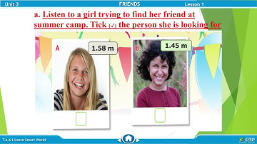 Anh 6   Unit 3  Lesson 1 I learn smart world