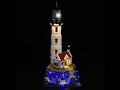 Brickbling light kit for lego motorized lighthouse 21335