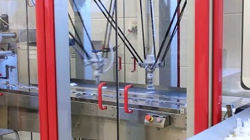 Motoman robots packing ampoules