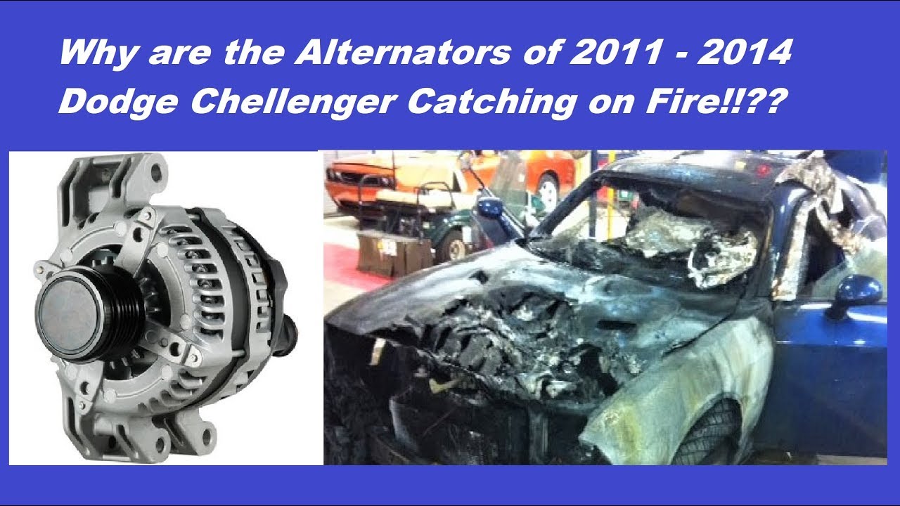 2017 To Dodge Challenger Alternator Catching On Fire Review 2017 To Dodge Challenger Alternator Catching On Fire Review