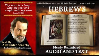 58 | Book of Hebrews | Read by Alexander Scourby | AUDIO and TEXT | FREE on YouTube | GOD IS LOVE! screenshot 2