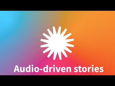 Creating audio-driven stories in Flourish
