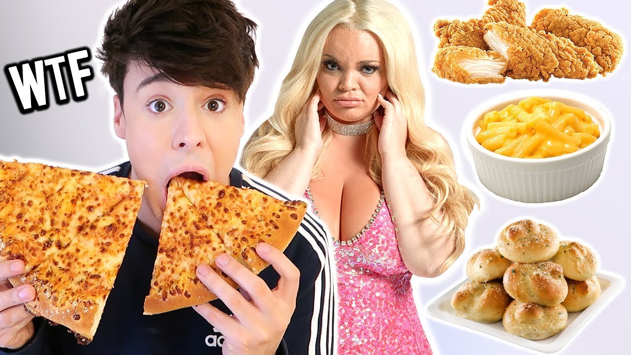 i ate like TRISHA PAYTAS for a day | Raphael Gomes