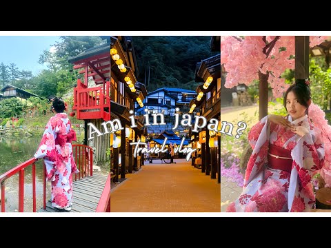 Japanese Village in Korea? | Nijimori Studio,Kimono, Ramen | Amie in Korea