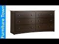 Black Sonoma 6 Drawer Dresser Black Sonoma 6 Drawer Dresser