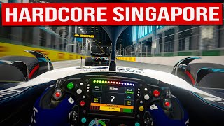 Singapore With NO HUD And Cockpit Cam Is UNBELIEVABLY FUN!