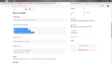 Video 74 - Integrar Axios con Vue CLI