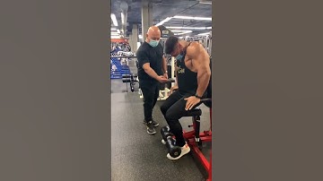 Seated Machine Dips // Triceps Exercise //  Andrei Deiu