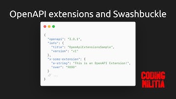 OpenAPI extensions and Swashbuckle