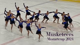 Musketeers 🇫🇮 Mozartcup 2024 Short Program - Synchronized skating