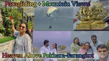 Exploring Sarangkot–A Breathtaking Viewpoint in Nepal #nepal #sarangkot #travel #trip #vlog #viral