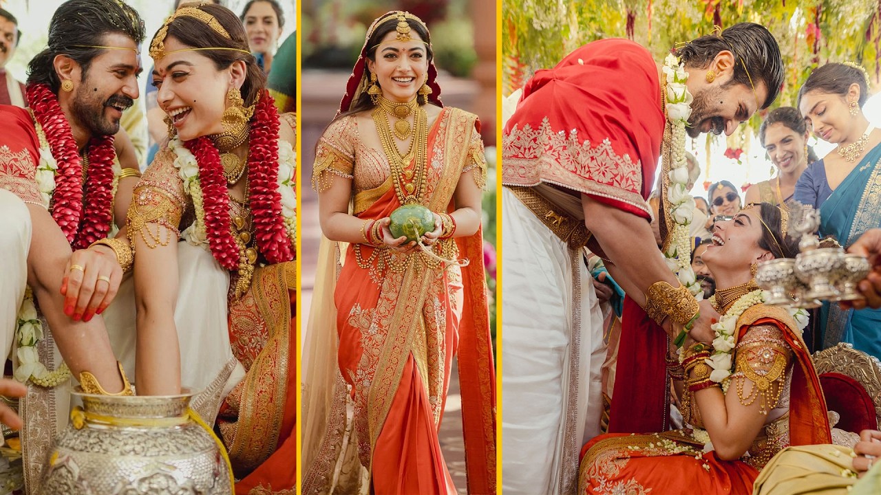 Vijay Deverakonda & Rashmika Wedding Moments | Vijay weds Rashmika Mandanna | Beautiful Moments
