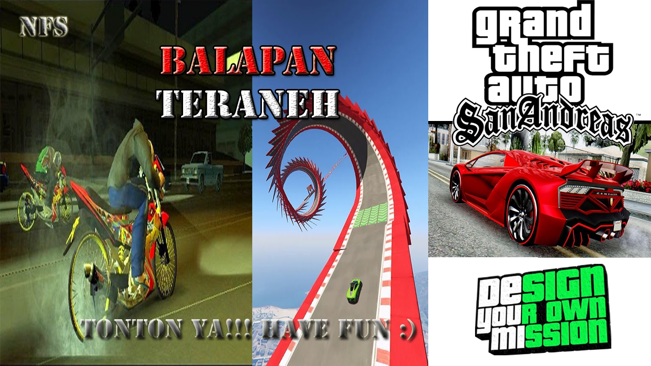 Balapan Teraneh Dan Penuh Kecelakaan Di GTA San Andreas Extreme