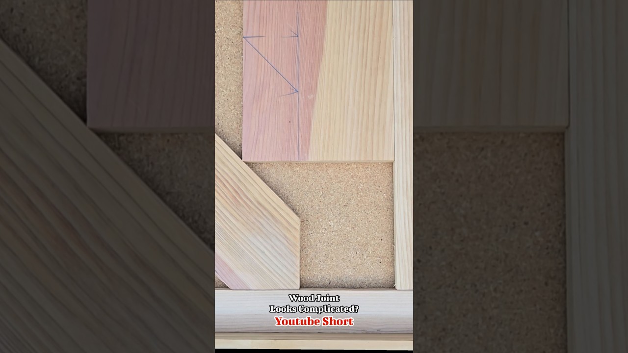 Beginner Carpenter Solves a Confusing Wood Joint Using Simple Geometry! 
