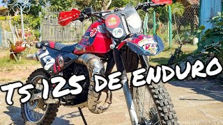 ts de enduro.  como modificar ts 125-185, enduro fácil,