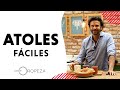 3 recetas para preparar Atoles fáciles | ATOLE DE FRESA - ATOLE DE NUEZ - ATOLE DE AVENA Y AMARANTO