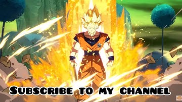 DRAGON BALL FighterZ - Ssj Goku Sauce Link Rejump Combo!