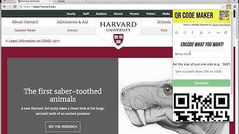 Stefano Esposito (stexpo): QR Code Maker Chrome Extension - CS50x Final Project