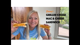 Can't decide between a GRILLED CHEESE SANDWICH or MAC & CHEESE?  You don't have to!  Try this combo!