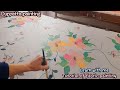 Fabric painting  suit painting  duptta painting  tutorial of duptta painting  water painting 