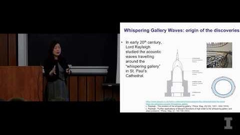 Whispering-gallery-mode microresonators - Lan Yang, Washington University