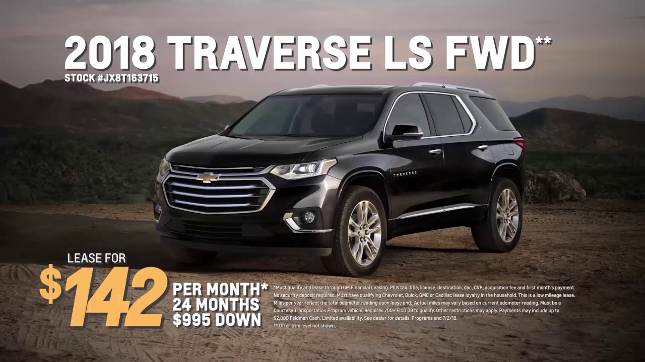 June Lease Deals Chevrolet Silverado Traverse