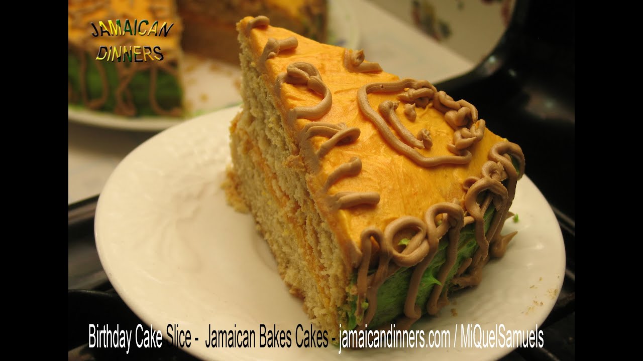Birthday Cake Recipe Jamaica Bakes Cakes