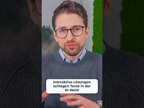 Interaktive Lösungen trumpfen