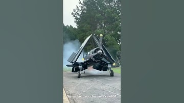 The Corsair is powered by the Pratt & Whitney R-2800 Double Wasp radial engine Video by  @_warbird