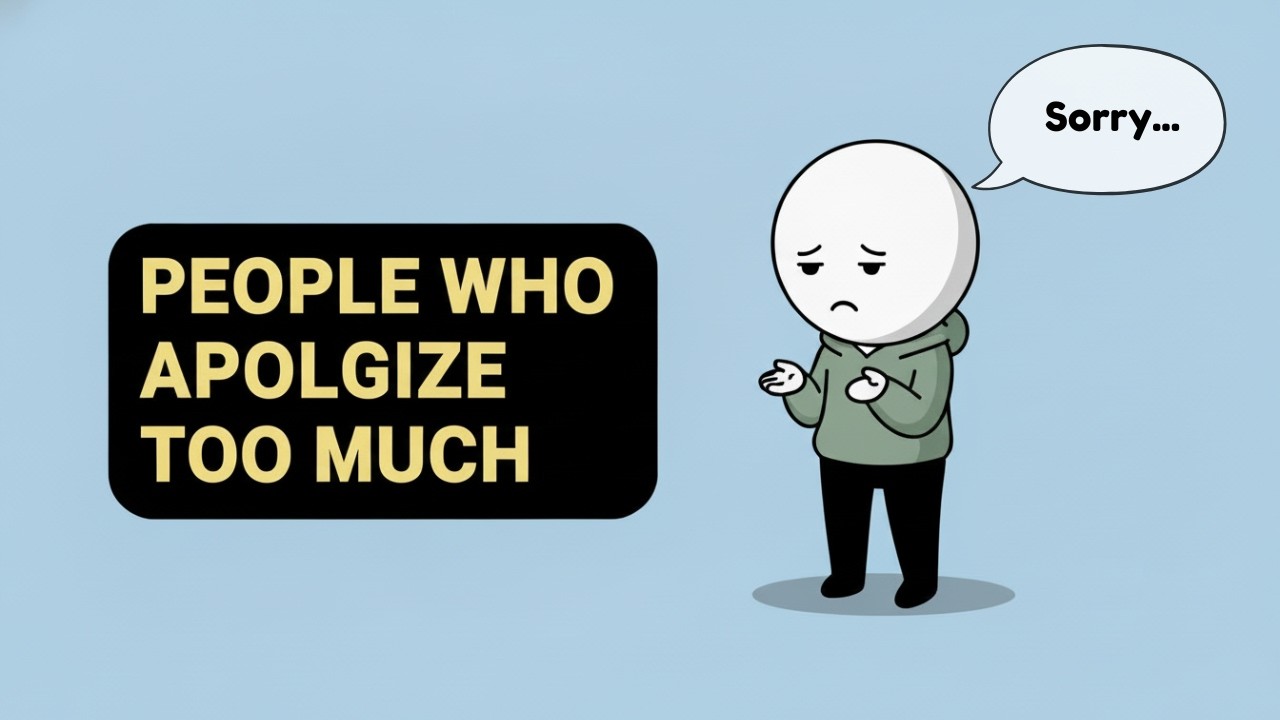 Psychology of People Who Apologize Too Much. - YouTube