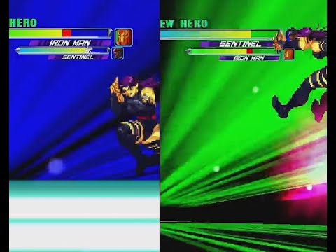 MvC2: Josh 360 - 1 Frame DHC Unblockable IM/Sent 90% Combo .:1.5.23:.