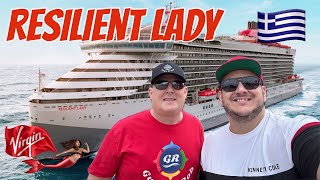 VV RESILIENT LADY in GREECE - Embarkation, Room Tour #9250Z SAIL AWAY & VV Shop